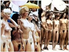 Classic Vintage Nude Beauty Contest Girls Photo C54RRTT6Y4 picture
