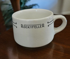 Vintage Rockyfeller Hamburger System Coffee Cup (Iroquois China) 1942 picture