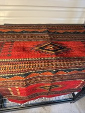 VINTAGE MEXICAN ZAPOTEC KILIM 5'3