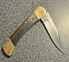 Vintage 1960s BUCK Knife obverse & upside down stamp picture