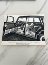 Original period photo photo press factory photo Mercedes Benz 300SE 1961 picture