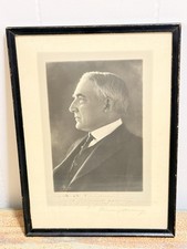Warren G Harding Signed Harris Ewing Photo Inscribed Harry H Tammen Denver picture