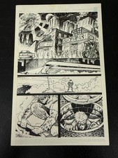 Tony Moore Original Comic Art Page 1998 Talon #1 Pg 5 Pencils Inks Early Work picture