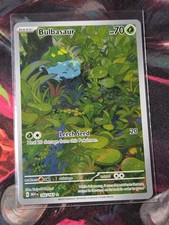 [NM] Bulbasaur 166/165 Illustration Rare (Pokemon: Scarlet & Violet - 151) picture