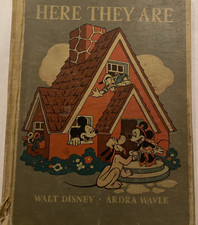 Here They Are, Walt Disney and Ardra Wavle, 1940 in Color HC Fair condition picture