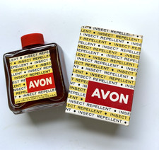 AVON NOS NEW OLD STOCK  COLLECTIBLE 1959-65 INSECT REPELLANT BOTTLE BOXED picture