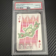 Pokémon 2010 White P/C Reuniclus POP 1 & MISLABEL Jack “Od” Diamonds PSA 10 picture