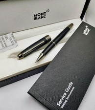 SALE Montblanc Meisterstück Classique 163P Matte Black Silver Rollerball Pen New picture