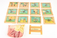 French Magic Lantern Slide Set - Le Dirigeable - Vues Amusantes Lumineuses V20 picture