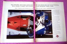 1992 Nissan Daytona 2 page Print Ad picture