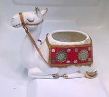 Rare VTG 1960 Holt Howard Christmas Camel Planter #6417 Japan MCM Kitsch picture