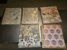 Vintage Gump's Of Japan Brocade Photo Albums. Lot Of 5. picture
