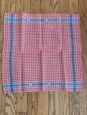 Vintage German Butcher Shop Advertising Towel Excellent picture