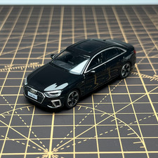 1:64 Black A4L Luxury Sedan - Alloy Diecast Car Model, Realistic Replica picture