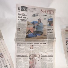Sports Section Newspaper Elkins Iditarod Phil Rogers Comment March 14, 2007 picture