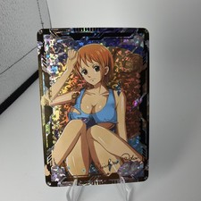 Nami Custom Fan Art Holographic Collectible Card – Anime Inspired – Unofficial picture