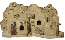 VTG Southwestern Adobe Pueblo Pottery Signed RY 03  picture