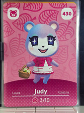 Nintendo Animal Crossing Amiibo Card Judy #430 picture