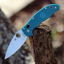 Spyderco Manix 2 Lightweight Knife Blue FRCP Handle CPM® SPY27 Blade C101PCBL2 picture