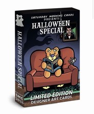 Saturday Morning Cards Halloween LE 1/1 Art Card Sealed Box PRESALE 10/31 picture