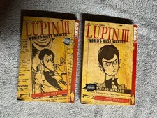 Lupin the 3rd, World's Most Wanted, vol 1 & 2 Vintage Manga Tokyopop 2004 picture