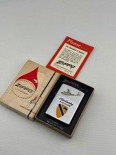 Vintage 1972 Zippo 1st Air Cavalry Division Vietnam Huey Lighter With Box picture