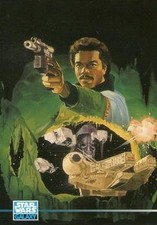 Lando Montage (#300) | 1995 Topps Star Wars Galaxy Series 3 | NM picture