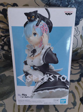 Re:Zero Rem Choosing a Texture Suitable Cats Figure BANPRESTO ESPRESTO picture