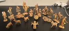VINTAGE 1983 FONTANINI 21 Piece Nativity Set Depose Italy picture