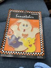 VTG HALLOWEEN GHOST SUNCATCHER SUCTION CUP NOS SEALED  picture