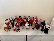 Vintage Byers Choice Ltd. The Carolers•Lot of 17 •Holiday Decor picture