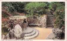 Balboa Park San Francisco Golden Hill Fountain Grotto Park Vtg Postcard H53 picture