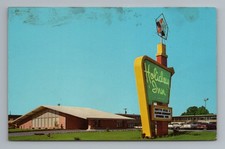 Holiday Inn of America Smittys Steak Swimming Pool Evansville Vintage Postcard picture