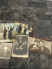 1929 Reverend’s Hand Book Judaica Lot Pre Holocaust Photos Postcards Letters picture