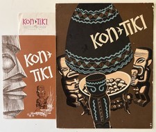 1960 Kon Tiki Cleveland Sheraton Steve Crane Food Drink Bar Restaurant Menus picture
