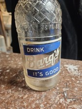 Vintage Barq's 32 OZ Glass Root Beer Soda Bottle - Drink Barq's It's Good picture