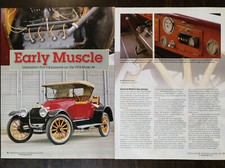 1916 Oldsmobile Model 44 4-Page Original Color Article - 222 picture