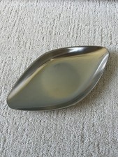 Vintage WMF Cromargan Germany Stainless Steel Leaf Serving Tray MCM 11” picture