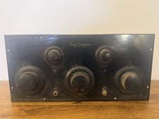 1925 Freed-Eisemann FE-15 Neutrodyne 5-Tube Radio + Extra Tubes Knobs Untested picture