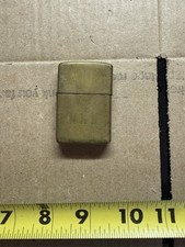 Vintage Monogram- Shriners Rare Solid Brass ZIPPO Lighter Bradford PA 1932 1984 picture