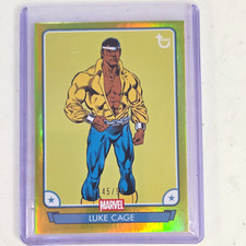 Topps 2026 Topps Chrome Marvel Luke Cage #45 Serial Numbered 45/99 picture