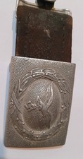 WW2 German belt buckle. WW2 German belt buckle. picture