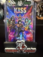 Kiss CUSTOM Novelty Refractor Art Card. picture