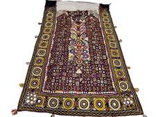 Banjara wall hanging 500+ years old antique figurer work collectible ethnic picture