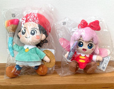 Kirby Super Star Ribbon & Adeleine Plush Doll ALL STAR COLLECTION Size S New picture