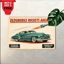 Classic American Automobile Garage Sign Vintage Auto Metal Tin Plaque picture