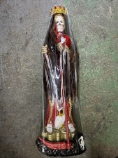 Santa Muerte Red 28in Queen With Hair Fixed picture