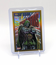 Topps 2026 Marvel Finest Fantastic Four Doctor Doom Phenoms TF-025 43/50 Gold picture