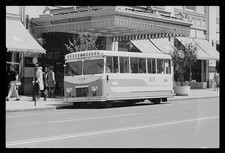Washington D.C. 1960s D.C. Transit Mini-Bus Downtown Woodward & Lothrop picture