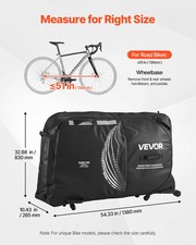 Bike Travel Bag, Transport Universal Bicycle Storage Case Bag with TSA Lock, Sup picture
